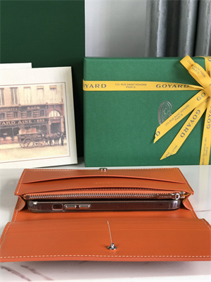 Go*ard richelieu wallet Go*ardine canvas & vauzelles calfskin