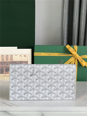 Go*ard richelieu wallet Go*ardine canvas & vauzelles calfskin