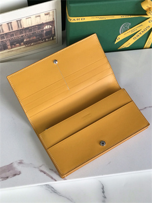 Go*ard richelieu wallet Go*ardine canvas & vauzelles calfskin