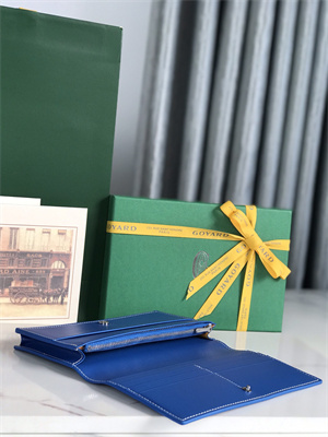 Go*ard richelieu wallet Go*ardine canvas & vauzelles calfskin