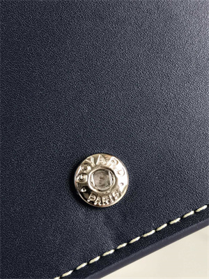 Go*ard richelieu wallet Go*ardine canvas & vauzelles calfskin