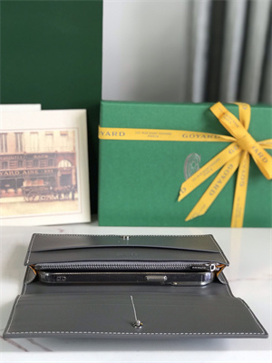 Go*ard richelieu wallet Go*ardine canvas & vauzelles calfskin