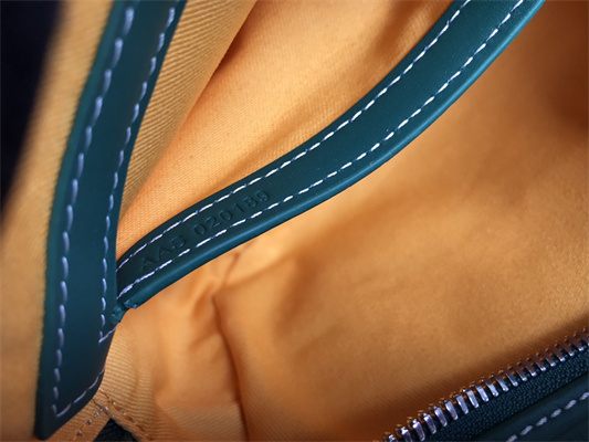 Go*ard cap-vert pm bag Go*ardine canvas & cervon calfskin