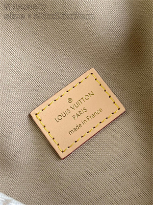 L.V Saumur BB Bag Monogram Canvas Mastic Cream M12327