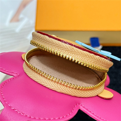 LV Vivienne Holiday Bag Charm Fuchsia