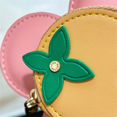 LV Vivienne Holiday Bag Charm Pink