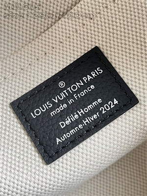 LV Soul Trunk East West Colorado calfskin Black M11615