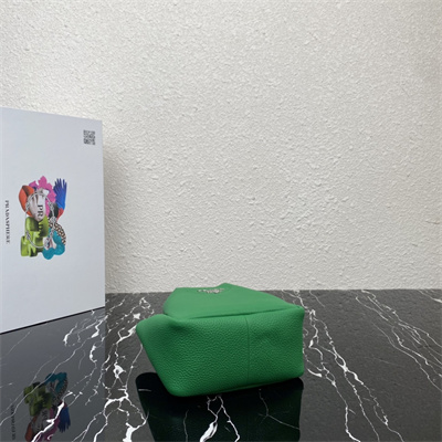 Pra*a leather mini bag green1ba349