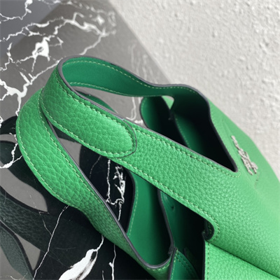 Pra*a leather mini bag green1ba349