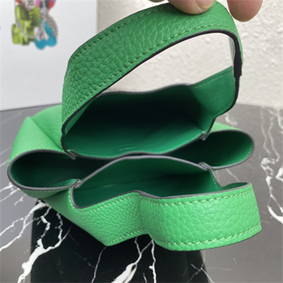 Pra*a leather mini bag green1ba349