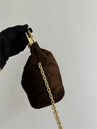 Pra*a suede mini-bag brown 1bc227