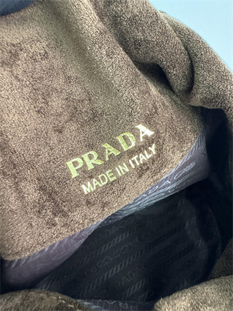 Pra*a suede mini-bag brown 1bc227