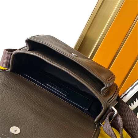 Y.S.L NIKI Small Messenger Bag In Grained Lambskin Light Musk