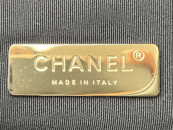 large Ch*el 19 bag tweed gold tone black as1161