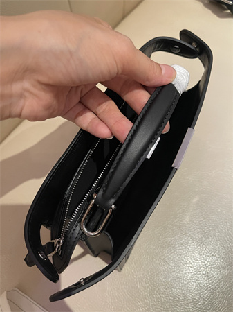 Fen.di Peekaboo ISeeU XCross FF Eclissi fabric bag Brown