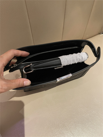 Fen.di Peekaboo ISeeU XCross FF Eclissi fabric bag Brown