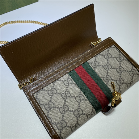 gu.cci jackie 1961 chain wallet gg S*p*e canvas 652681