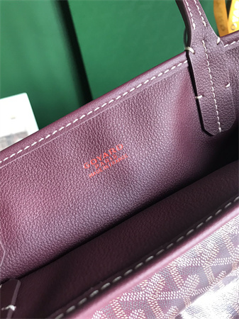 Go*ard anjou mini bag chevroches calfskin & Go*ardine canvas