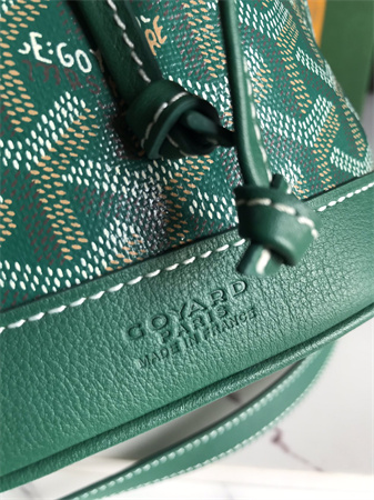 Go*ard petit flot bucket bag Go*ardine canvas & chevroches calfskin