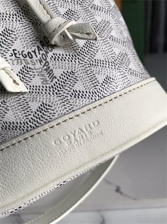 Go*ard petit flot bucket bag Go*ardine canvas & chevroches calfskin