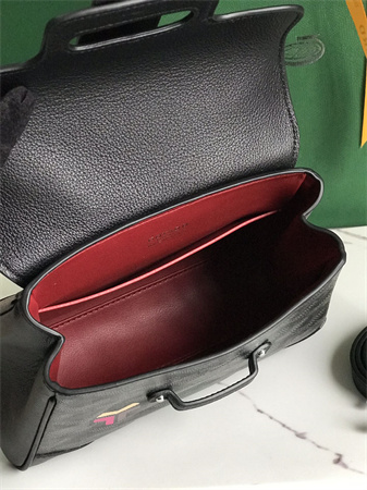 Go*ard saigon souple mini bag Go*ardine canvas & chevroches calfskin