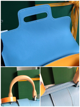 Go*ard saigon souple mini bag Go*ardine canvas & chevroches calfskin