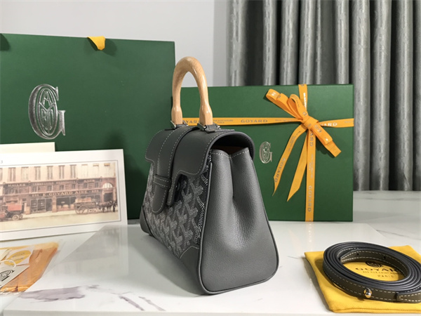 Go*ard saigon souple mini bag Go*ardine canvas & chevroches calfskin