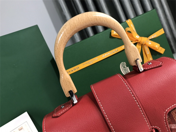 Go*ard saigon souple mini bag Go*ardine canvas & chevroches calfskin