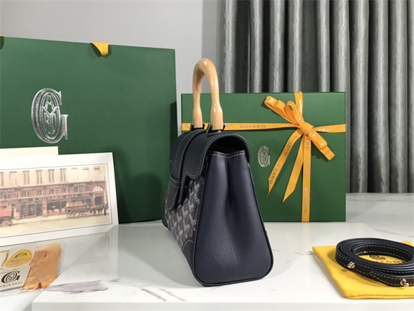 Go*ard saigon souple mini bag Go*ardine canvas & chevroches calfskin