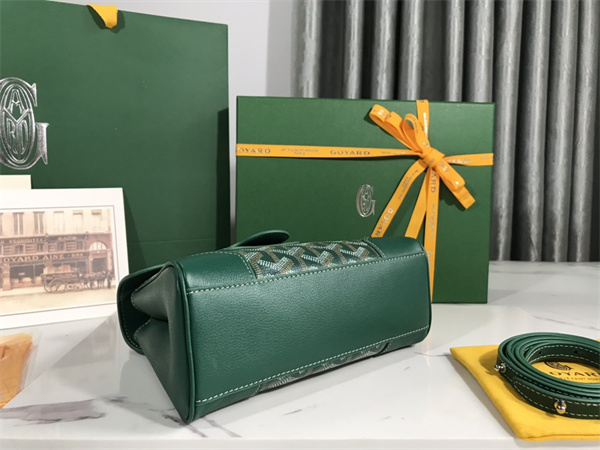 Go*ard saigon souple mini bag Go*ardine canvas & chevroches calfskin