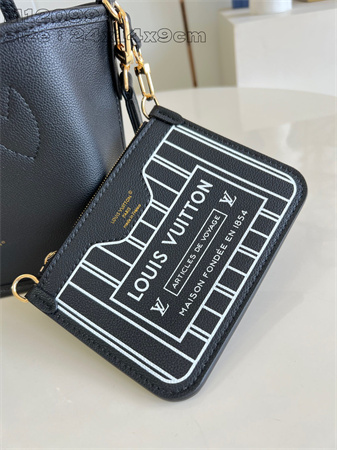 L.V Neverful Bandoulière Inside Out BB Black M12099