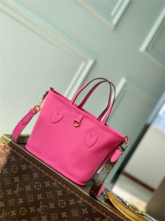 L.V Neverful Bandoulière Inside Out BB Hot Pink M12106