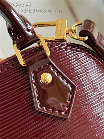 L.V Nano Alma Bag Epi Leather Burgundy M81945