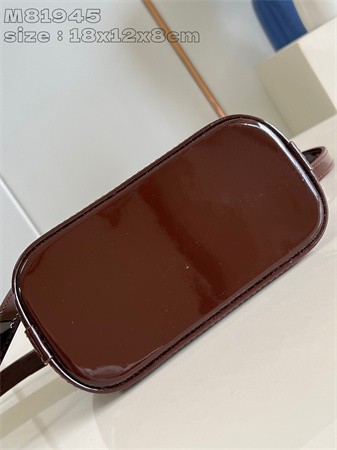 L.V Nano Alma Bag Epi Leather Burgundy M81945