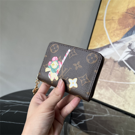 L.V Zippy Coin Purse Vivienne Holidays Monogram Canvas M12210
