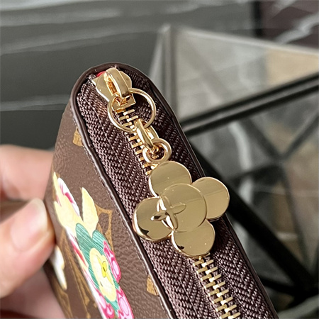 L.V Zippy Coin Purse Vivienne Holidays Monogram Canvas M12210