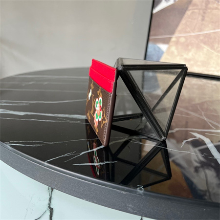 L.V Charms Card Holder Vivienne Holidays Monogram Canvas M12215