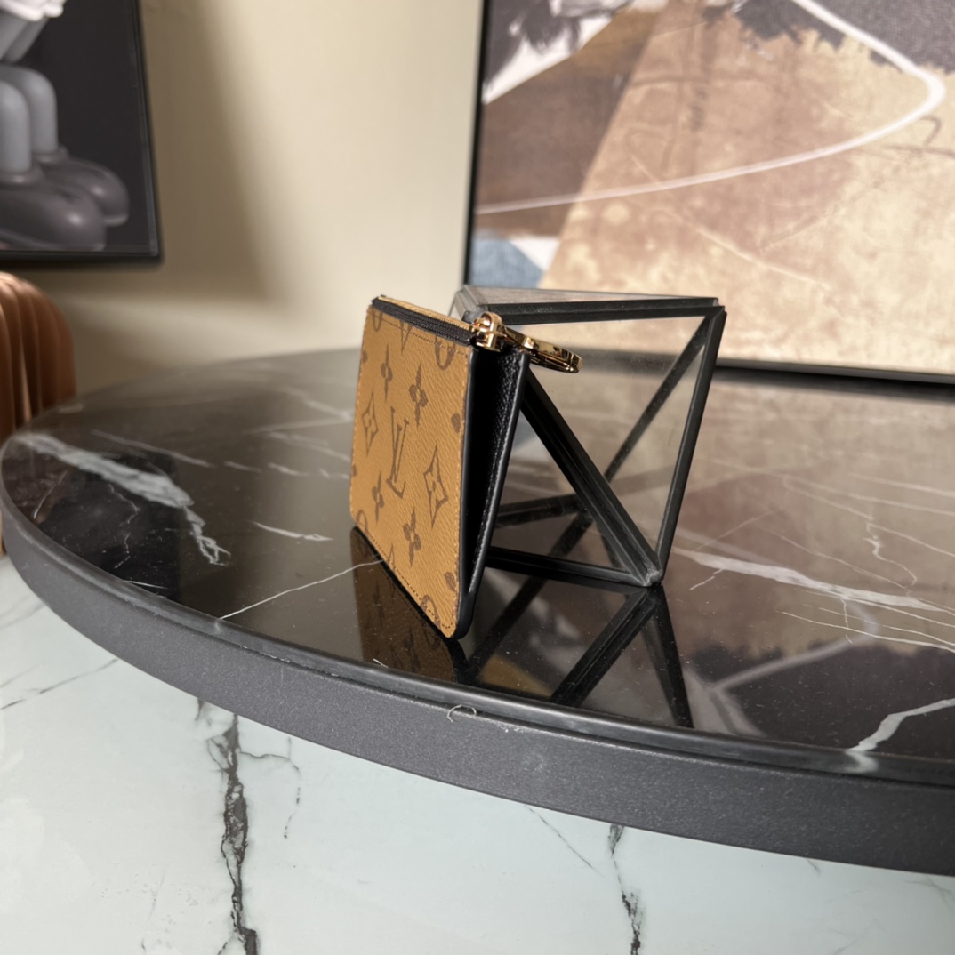 L.V Romy Card Holder Reverse Monogram Canvas M81912