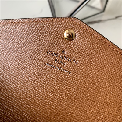 L.V Sarah Wallet Monogram Canvas Inside Brown M60531