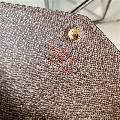 L.V Sarah Wallet Damier Ebene Canvas N60114