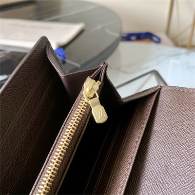 L.V Sarah Wallet Damier Ebene Canvas N60114