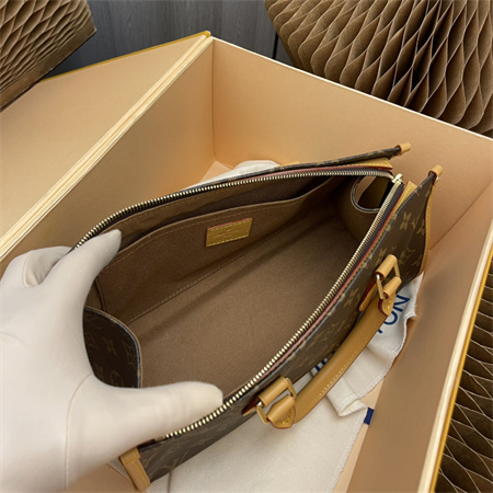 L.V Popincourt Long HandBag Monogram Canvas M40009