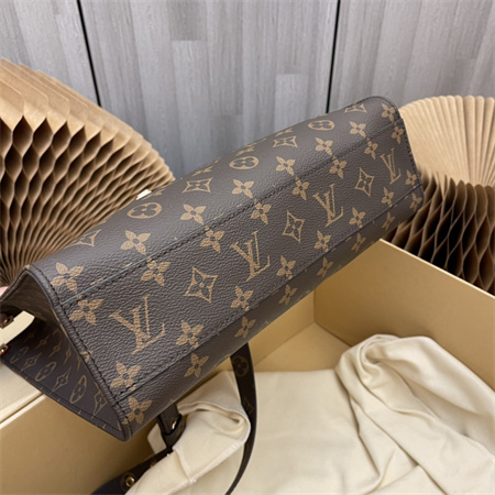 L.V SAC PIAT Tote Bag Monogram Canvas M45848