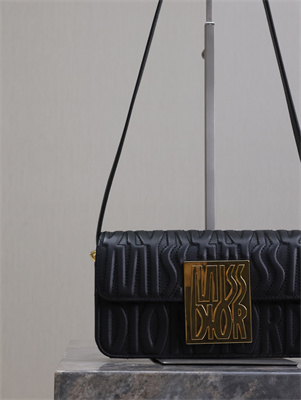cd miss D*or flap bag black quilted miss D*or allover calfskin