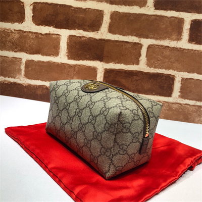 Gu.cci Ophidia GG cosmetic case 548393 Brown