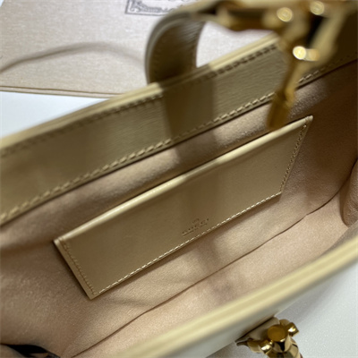 Gu.cci Jackie 1961 Mini Shoulder Bag Oatmeal Leather 637091