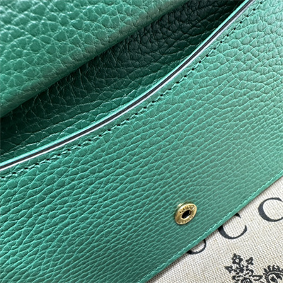 Gu.cci Dionysus Mini Top Handel Bag Green Leather 752029