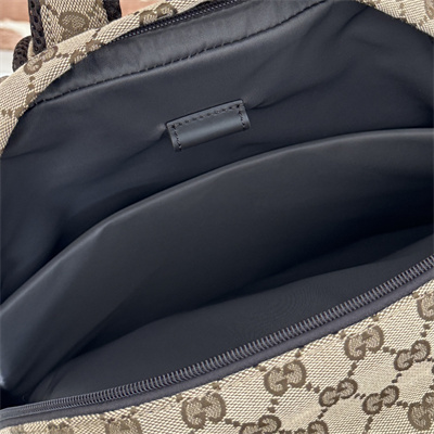 gu.cci large backpack with G*u*i logo gg canvas 800182