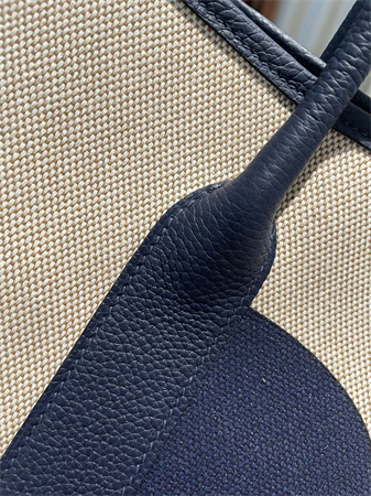 Her.mes Garden Party 36CM Togo Leather and Graffiti Canvas HS