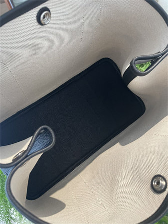 Her.mes Garden Party 36CM Togo Leather and Graffiti Canvas HS